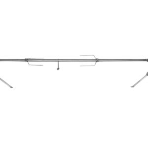Samostoječi raženj – INOX, dolžina 2 m